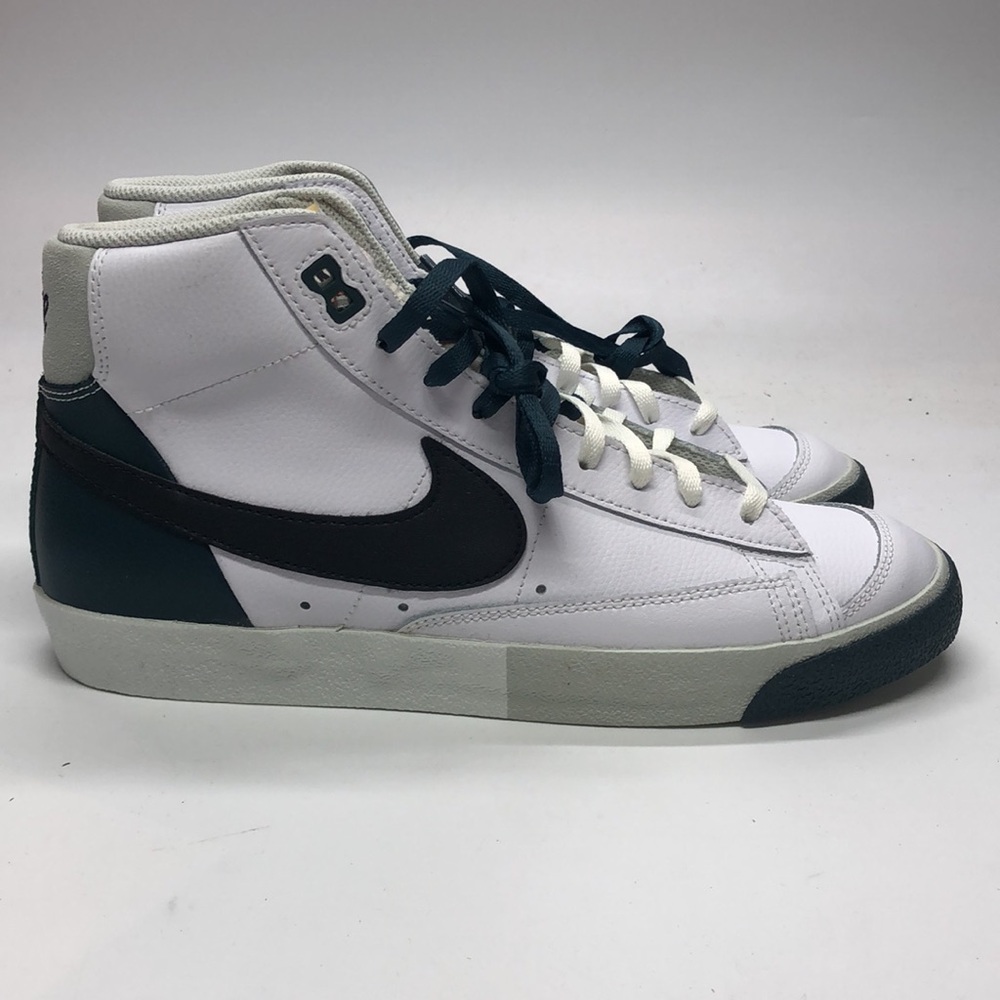 Men’s Nike Blazer Mid ‘77 PRM FB8889-100 White/Black NWOB - Picture 2 of 5